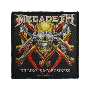 MEGADETH 官方原版 Killing Is My Business (Woven Patch)